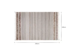 Rugs^Nkuku Aadita Jute & Wool Rug - Grey