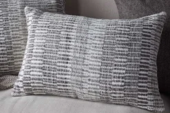 Bedroom Textiles|Cushions^Nkuku Aahna Wool Cushion Cover - Charcoal