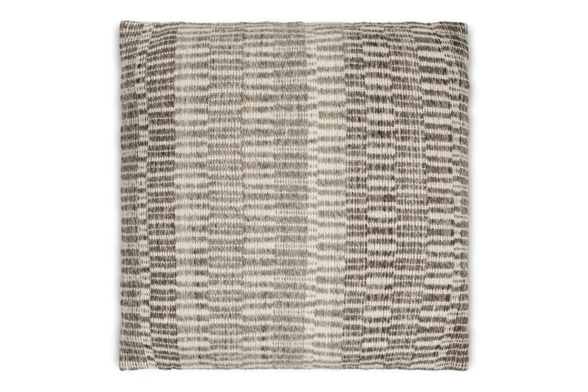Bedroom Textiles|Cushions^Nkuku Aahna Wool Cushion Cover - Charcoal