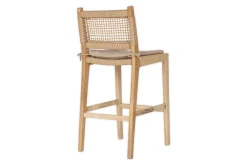 Kitchen & Dining|Bar Stools & Bar Chairs^Nkuku Aamani Mango Wood & Cord Counter Chair - Natural