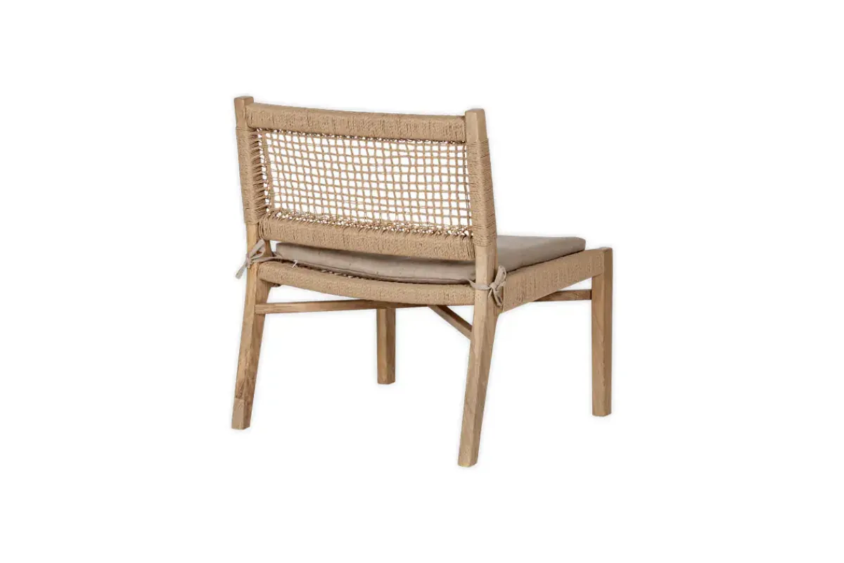 Bedroom|Living^Nkuku Aamani Mango Wood & Cord Occasional Chair - Natural