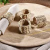 Table Settings & Linens^Nkuku Aarushu Napkin Rings - Natural (Set of 4)