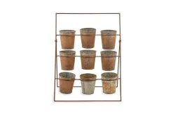 Garden Planters|Garden Décor^Nkuku Abari Planter Stand