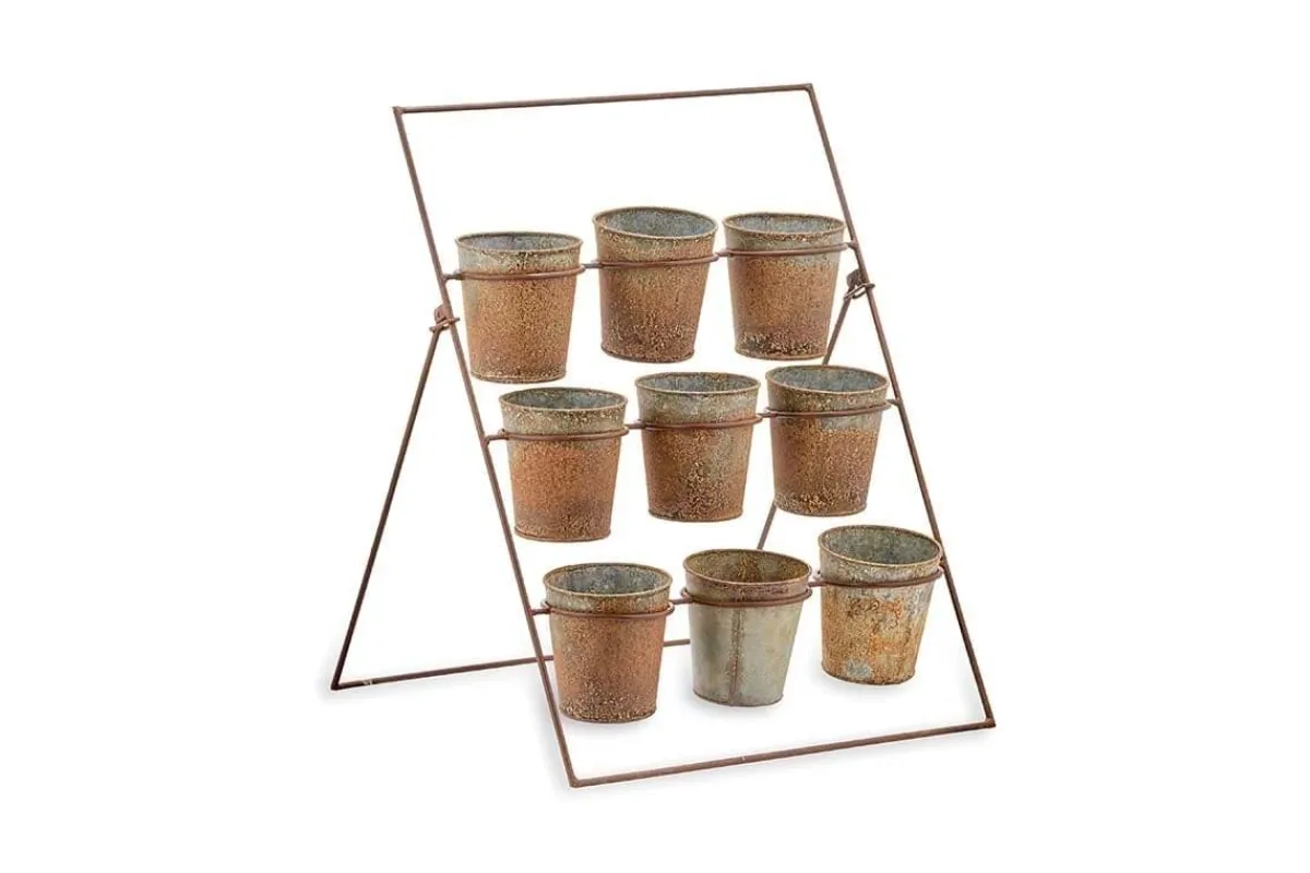 Garden Planters|Garden Décor^Nkuku Abari Planter Stand