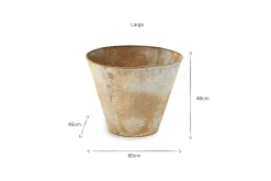 Decorative Home Accessories|Garden Planters^Nkuku Abari Tapered Planter
