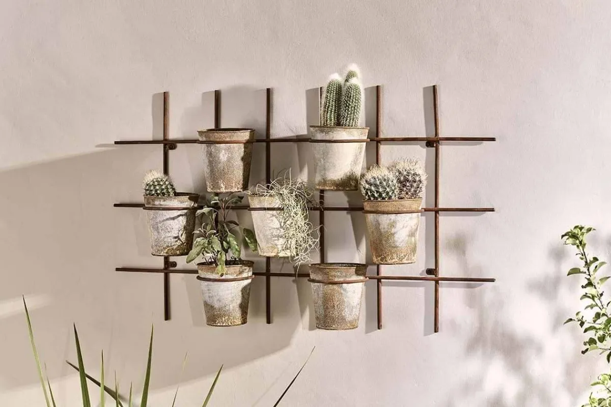 Hanging Planters|Garden Planters^Nkuku Abari Wall Hung Planter