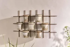 Hanging Planters|Garden Planters^Nkuku Abari Wall Hung Planter
