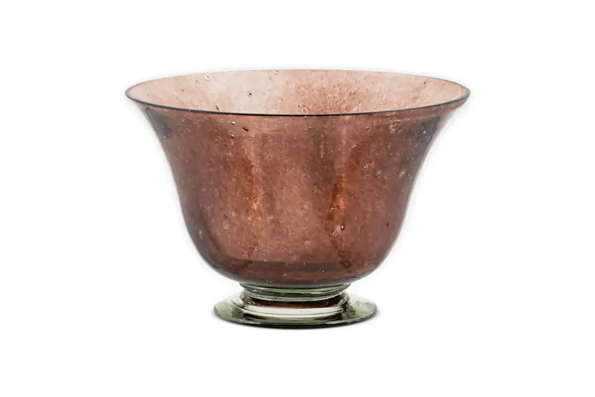 Serving Bowls^Nkuku Aderonke Glass Bowl - Plum