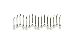 Baubles & Tree Decorations|Shades Of Nature^Nkuku Adisa Bauble Jar - (Set of 16) Antique Silver