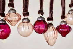 Baubles & Tree Decorations|New Christmas^Nkuku Adisa Bauble Jar - (Set of 16) Ruby & Copper