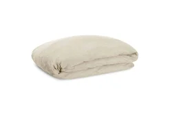 Bedroom Textiles|Bedroom^Nkuku Adya Linen Duvet Cover - Natural