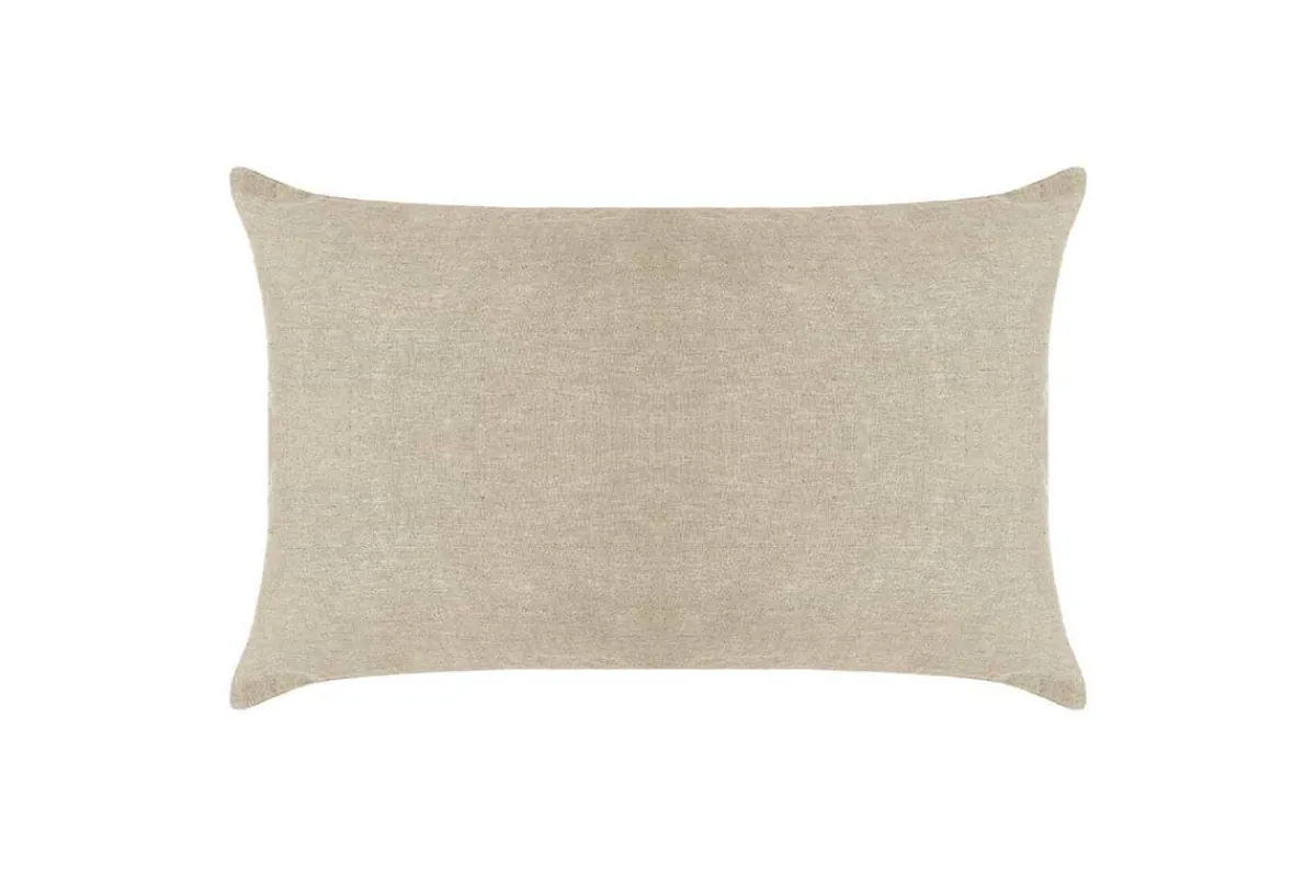 Bedroom Textiles|Cushions^Nkuku Adya Linen Housewife Pillowcase Pair - Natural