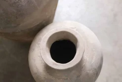 Garden Planters|Garden Décor^Nkuku Affiti Clay Tapered Pot - Small