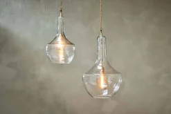Statement Lighting|Pendant Lighting^Nkuku Agatarla Recycled Glass Pendant - Large