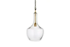 Statement Lighting|Pendant Lighting^Nkuku Agatarla Recycled Glass Pendant - Large