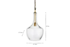 Pendant Lighting^Nkuku Agatarla Recycled Glass Pendant - Small