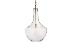 Pendant Lighting^Nkuku Agatarla Recycled Glass Pendant - Small