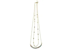 Jewellery & Jewellery Boxes|Jewellery^Nkuku Aja Lolite, Labradorite And Chalcedony Necklace
