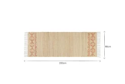 Runners^Nkuku Akari Jute & Cotton Runner - Natural