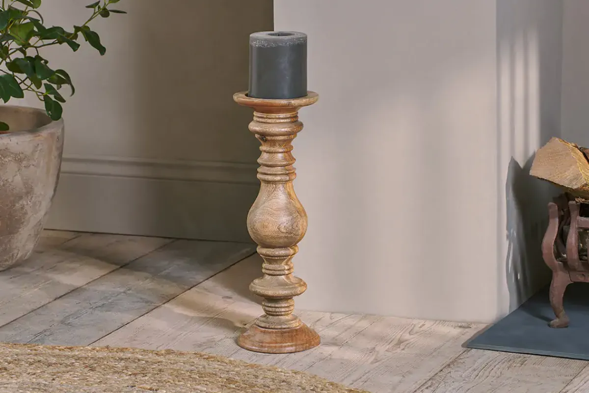 Decorative Home Accessories|Fireside^Nkuku Akello Candle Stick