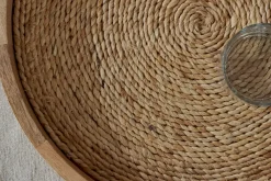 Garden Décor|Trays & Platters^Nkuku Akila Mango Wood Tray - Natural