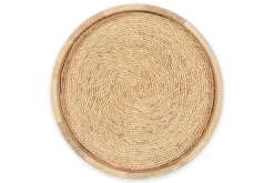 Garden Décor|Trays & Platters^Nkuku Akila Mango Wood Tray - Natural
