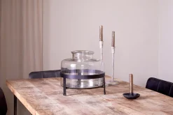 Decorative Home Accessories|Desk Accessories^Nkuku Akoro Recycled Glass Vase - Clear