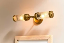 Bathroom Lights|Wall & Spot Lights^Nkuku Akurdi Bathroom Double Wall Lamp