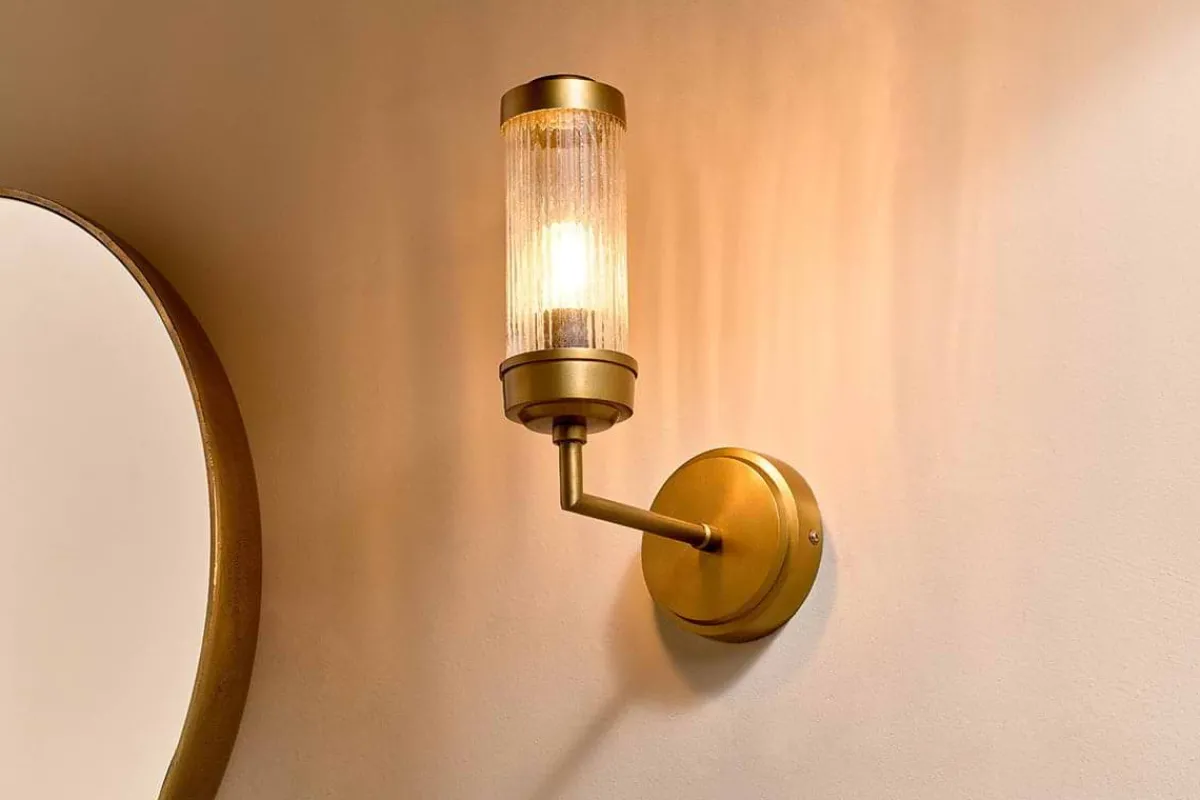 Bathroom Lights|Wall Lights^Nkuku Akurdi Bathroom Single Wall Lamp