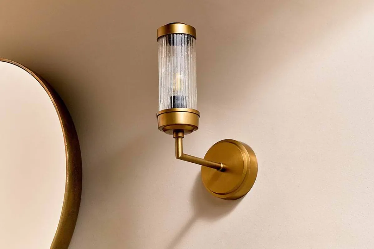 Bathroom Lights|Wall Lights^Nkuku Akurdi Bathroom Single Wall Lamp