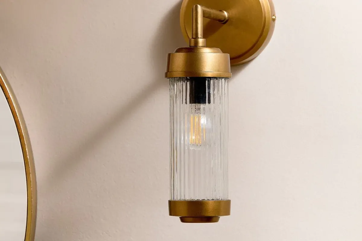 Bathroom Lights|Wall Lights^Nkuku Akurdi Bathroom Single Wall Lamp