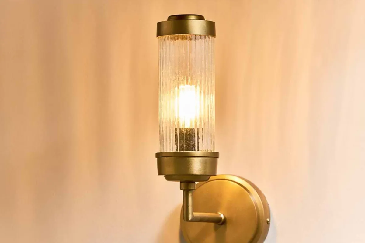 Bathroom Lights|Wall Lights^Nkuku Akurdi Bathroom Single Wall Lamp