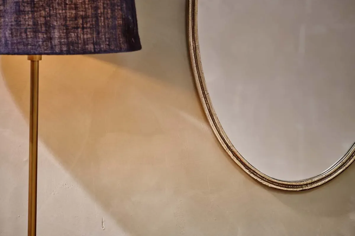 Round Mirrors|Wall Mirrors^Nkuku Almora Oval Mirror