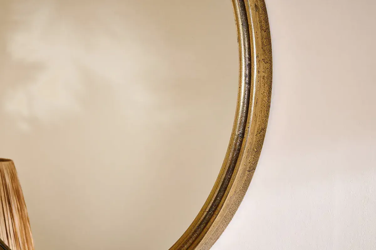 Round Mirrors|Wall Mirrors^Nkuku Almora Round Mirror - Small