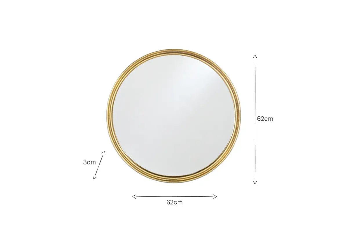 Round Mirrors|Wall Mirrors^Nkuku Almora Round Mirror - Small