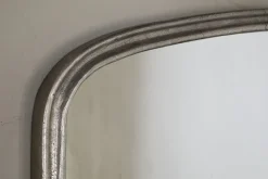 Fireside|Wall Mirrors^Nkuku Almora Wall Mirror - Antique Nickle