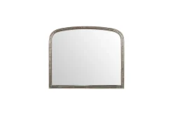 Fireside|Wall Mirrors^Nkuku Almora Wall Mirror - Antique Nickle