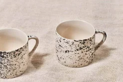 Mugs^Nkuku Ama Splatter Mug - Short (Set of 2)