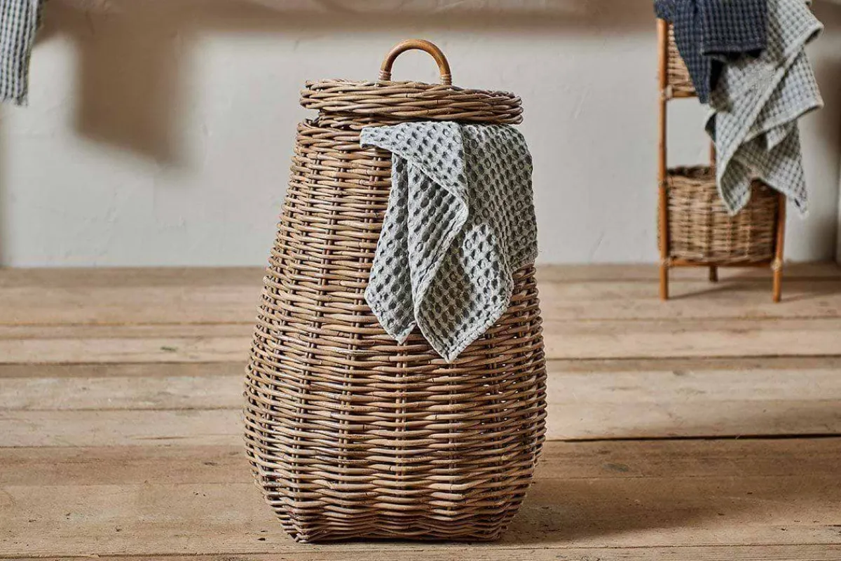Baskets|Laundry Baskets^Nkuku Amandi Rattan Laundry Bin