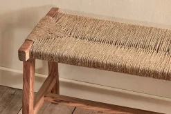 Bedroom^Nkuku Amhara Acacia & Jute Woven Bench