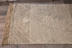 Rugs|Bedroom^Nkuku Anaisha Cotton & Jute Rug - Natural & Grey