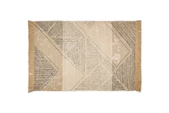 Rugs|Bedroom^Nkuku Anaisha Cotton & Jute Rug - Natural & Grey
