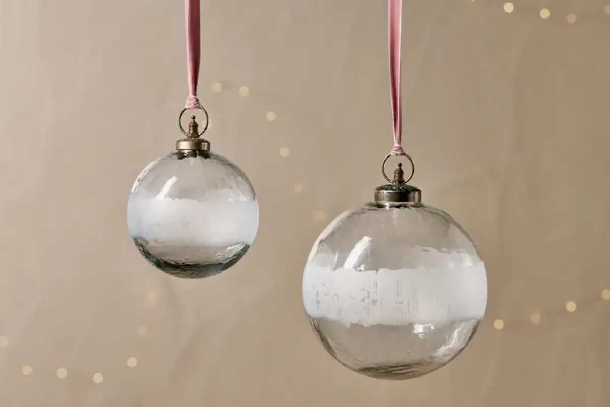 Baubles & Tree Decorations|Shades Of Nature^Nkuku Anara Etched Giant Bauble