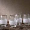 Everyday Glassware|Tumblers^Nkuku Anara Etched Tumbler - Clear - (Set of 4) - Large