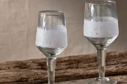 Entertaining Glasses|Wine & Champagne Glasses^Nkuku Anara Etched Wine Glass - Clear - (Set of 4) - Large