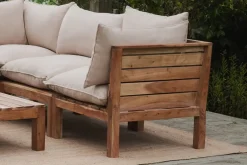 Garden|Garden Seating^Nkuku Anbarasi Acacia Modular Corner - Natural