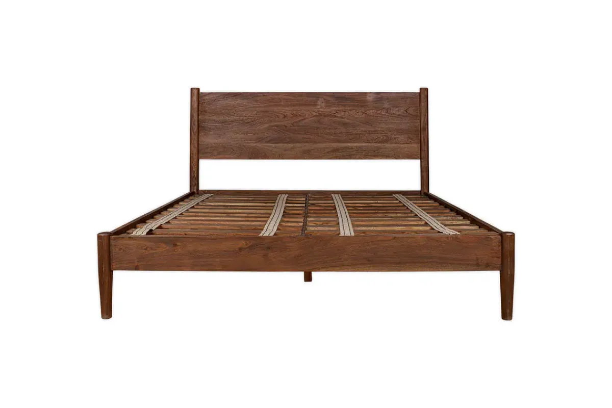 Bedroom^Nkuku Anbu Acacia Bed - Washed Walnut