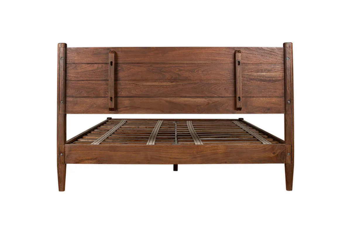 Bedroom^Nkuku Anbu Acacia Bed - Washed Walnut
