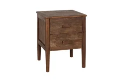 Bedroom|Beside Tables^Nkuku Anbu Acacia Bedside Table - Washed Walnut