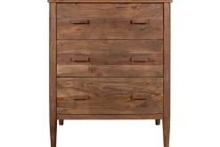Bedroom^Nkuku Anbu Acacia Chest of Drawers - Washed Walnut